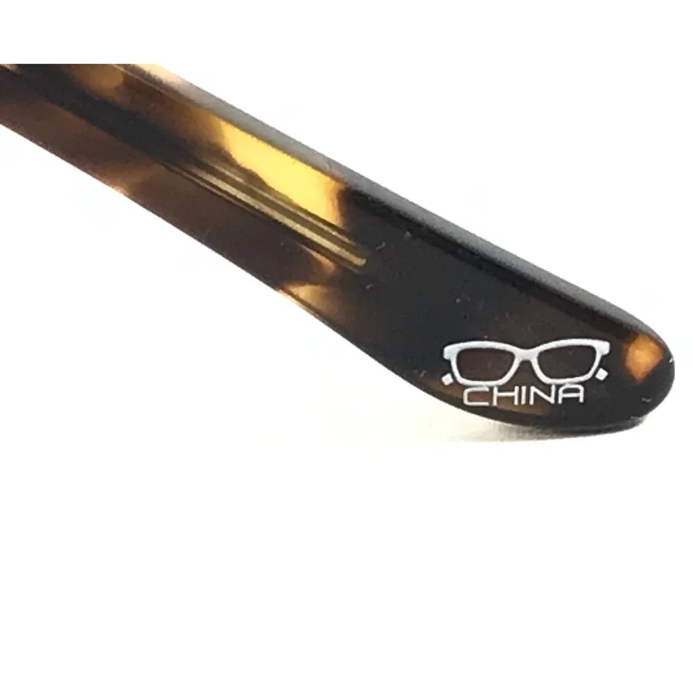 Adin Thomas Eyeglasses Frames AT-254 C3 Citron Yellow Tortoise 52-16-138